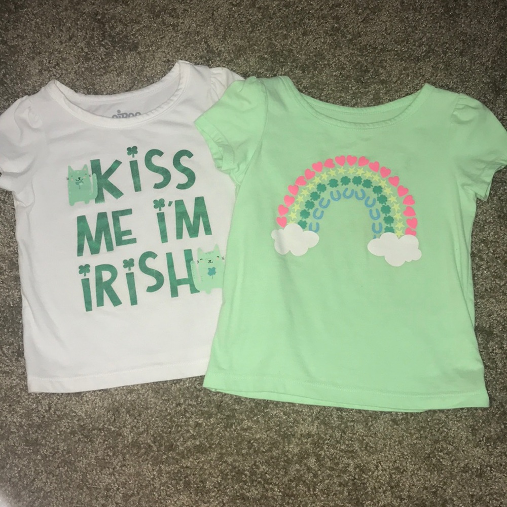 Toddler Girls St. Patrick’s Day T-Shirt Bundle!